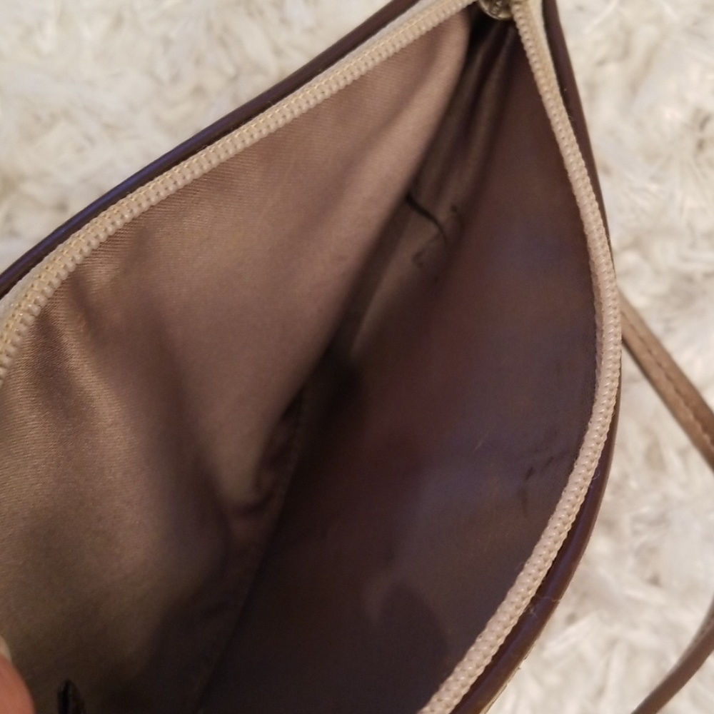 COACH wristlet  Gold and Brown - Picture 3 of 6